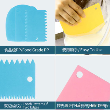 100% Silicone Cake Cream Scraper Scraper Scraper